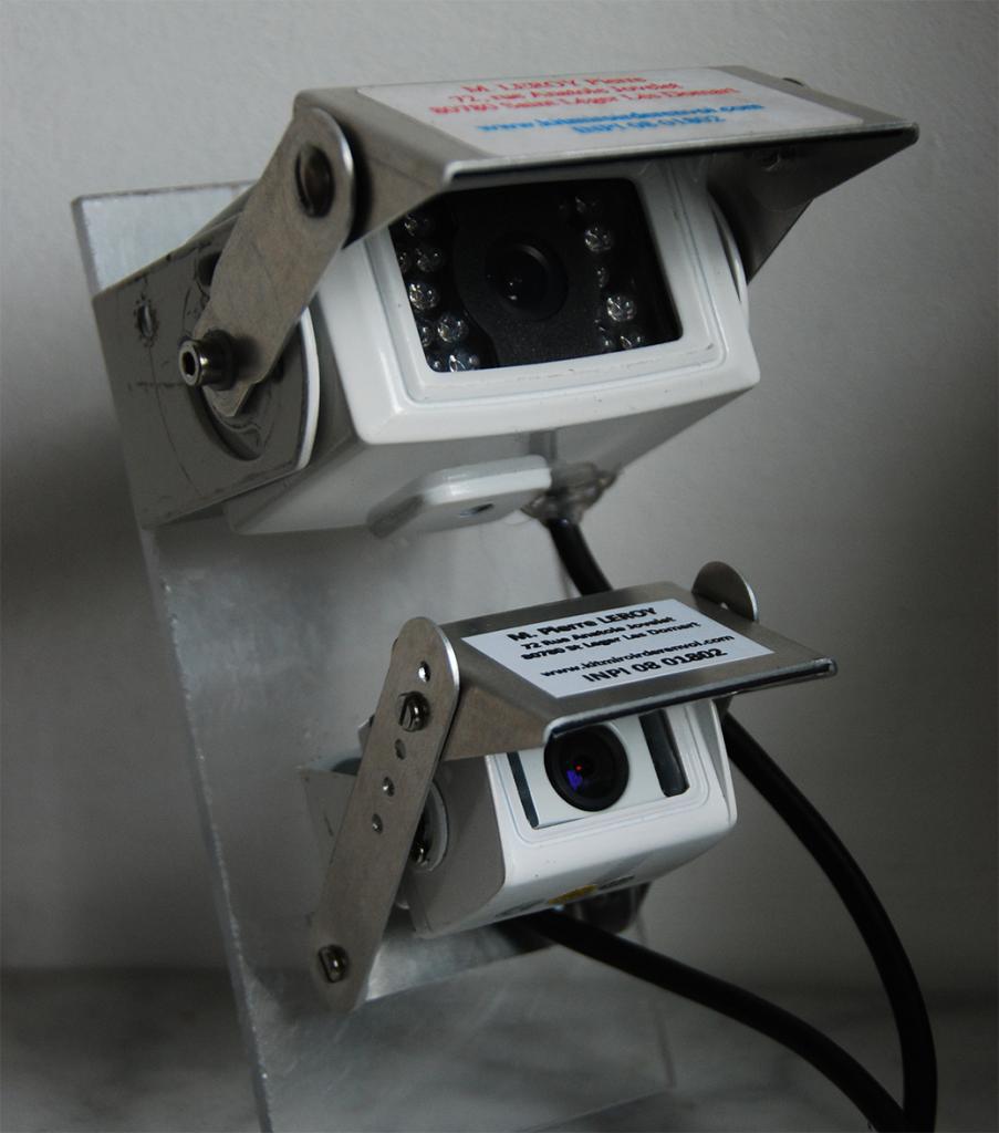 Kit caméra de recul avec caméra avec son et effet miroir